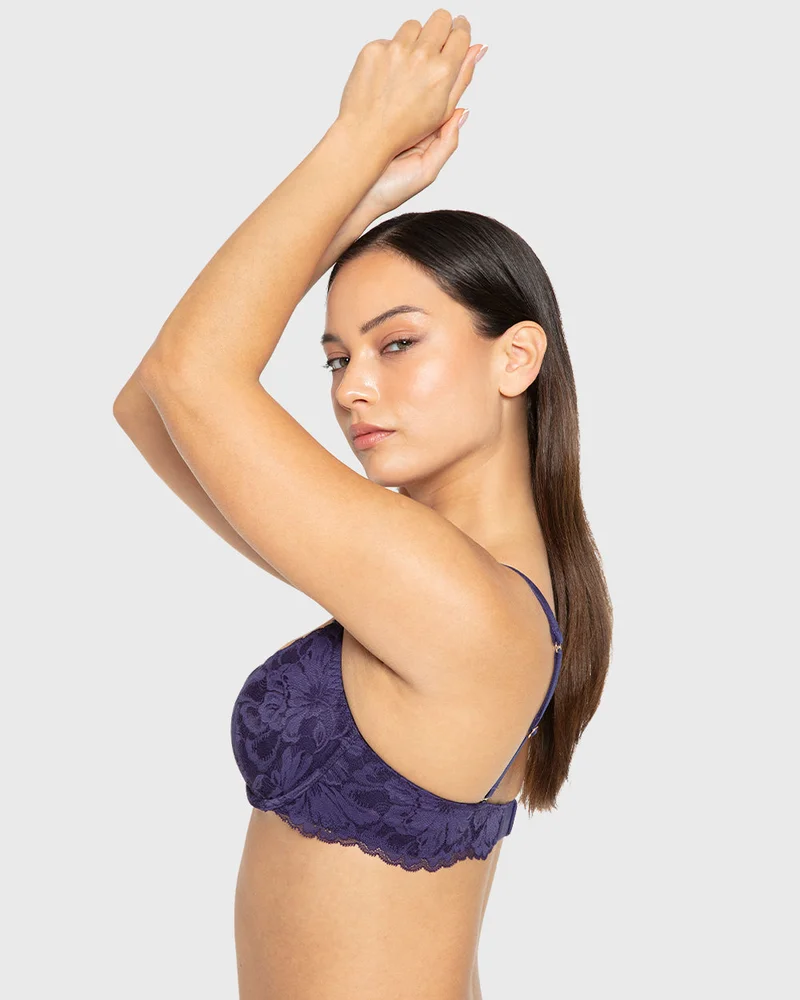 لا سينزا حمالة صدر لا سينزا سو سيكسي مبطنة خفيفة تغطية كاملة